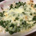 231なっち's cooksnap of when they made 簡単！えんどう豆と新玉葱のチーズ焼き♡.