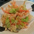 ☆momocchi☆'s cooksnap of when they made フライパンで玉葱と空豆のかき揚げ.