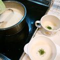 izu_ebibi's cooksnap of when they made 簡単ヴィシソワーズ じゃがいも冷製スープ.