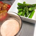 chibijuju's cooksnap of when they made 【簡単】アスパラ明太マヨ.