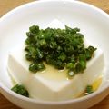chou*'s cooksnap of when they made レバ刺し風冷奴.
