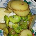 スミエ・M's cooksnap of when they made 空豆とじゃが芋のハーブソルト炒め.