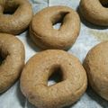 まま食いて's cooksnap of when they made 全粒粉とふすまのベーグル.