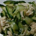 makichaki's cooksnap of when they made 胡麻ダレで簡単！ささみときゅうりのサラダ.