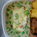 かほたくhy's cooksnap of when they made お弁当に☆カニカマと枝豆のチーズマヨ焼き.