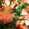 クックS5N2AF☆'s cooksnap of when they made トマトとしいたけの温サラダ.