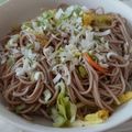 あゆたま♥'s cooksnap of when they made ☆蕎麦でペペロンチーノ.