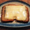 なにぬねにょろん's cooksnap of when they made ココナッツオイルで！ごまチーズトースト♪.