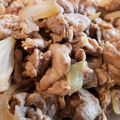 アブシンベル's cooksnap of when they made 定番✿たまねぎと豚のしょうが焼き。.