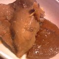 smokey-quartz's cooksnap of when they made ホッとするブリ大根.