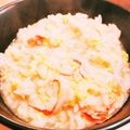 ☆パッセりん☆'s cooksnap of when they made 我が家の蟹玉雑炊♡.