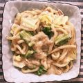 にこにこにっこ☆'s cooksnap of when they made 春キャベツとツナのクリームパスタ★.