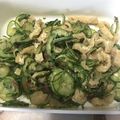 ochika_jam's cooksnap of when they made きゅうりと薄揚げの梅ポン酢和え.