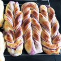 reikorabi's cooksnap of when they made HBで、紫芋のスティックパン.
