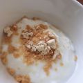 ちょこ05's cooksnap of when they made きな粉ヨーグルト 離乳食.