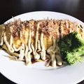 meguto！'s cooksnap of when they made 糖質制限！お好み焼き風オムもやし☆.