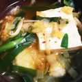 しほみ2411's cooksnap of when they made 簡単！ 豆腐のキムチスープ.