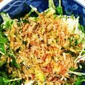 杏子姫's cooksnap of when they made 水菜の苦味なし☆水菜と豆腐のサラダ.