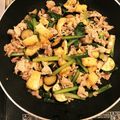 クックJ2MDXG☆'s cooksnap of when they made 味付け簡単♪小松菜と油揚げの炒め物.