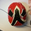 HALYUI's cooksnap of when they made シンケンジャー キャラ弁.