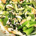 モチ好き過ぎて♪♪'s cooksnap of when they made ちくわときゅうり小松菜の胡麻和え.