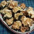 まゆさち's cooksnap of when they made お弁当・おつまみ♬ふわふわお好み海苔天♪.