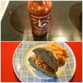 ブランディ's cooksnap of when they made シラチャーにんじんマヨサンド.
