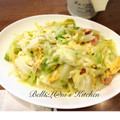 べるＬ＠ＮＩ's cooksnap of when they made 【レタスとウインナーのチー玉炒め】.