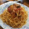 みほほ☆'s cooksnap of when they made ☆簡単♪ナスと舞茸のトマトソースパスタ☆.