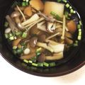 ★ゆっくんはっくん★'s cooksnap of when they made ★きのこたっぷり★5分で簡単キノコ汁.