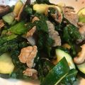 パオパオーン's cooksnap of when they made 豚バラとレタス外葉の、塩こしょう炒め♪.