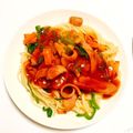 —fleurs's cooksnap of when they made あんかけスパゲティ.