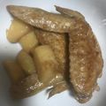 ♡しろちゃん♡'s cooksnap of when they made 鳥手羽先とじゃがいものこっくり煮込み.