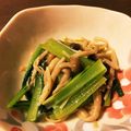 マルボロマルコ's cooksnap of when they made 弁当にも！小松菜ときのこのバタぽんソテー.