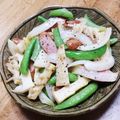 こっこちゃーん's cooksnap of when they made 豚と筍とスナップエンドウのハーブソテー.