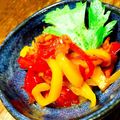 ちゃちゃまる26's cooksnap of when they made パプリカのエスニックきんぴら◎作り置き♪.