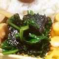 サイエンスまま's cooksnap of when they made 韓国のりほうれん草おひたし.