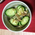 クックK3ARV1☆'s cooksnap of when they made ミョウガとキュウリのパリパリ和え.