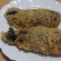 きらり流れ星's cooksnap of when they made 茄子と豚肉のはさみ揚げ.