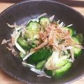 きいちゃん✨✨'s cooksnap of when they made きゅうりと茗荷としその梅和え.