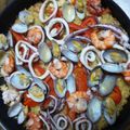 ふわりんた's cooksnap of when they made ☆フライパンで簡単シーフードパエリア☆.