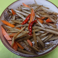 amadokoro's cooksnap of when they made 簡単 きんぴらごぼう.