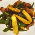 まな＠bcl's cooksnap of when they made 魚肉ソーセージとヤングコーンの炒め物♪.