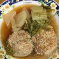 もも☆ピピ's cooksnap of when they made みんな大好き肉団子と白菜と大根春雨スープ.