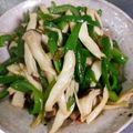 kaz～kaz～⭐'s cooksnap of when they made エリンギとピーマンのピリ辛炒め！.