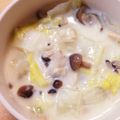 クックXLMNA4☆'s cooksnap of when they made 創味で簡単♪鶏&白菜の中華風クリーム煮.