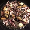 705peanuts's cooksnap of when they made 簡単！旨い！ヤリイカのアヒージョ.