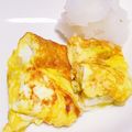 とりいと's cooksnap of when they made ウド入りの玉子焼き.