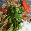 yukiwie's cooksnap of when they made 野菜たっぷり旨辛ガパオライス.