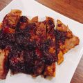 ドレッシング's cooksnap of when they made 厚切り豚肉のポークジンジャー★バター風味.